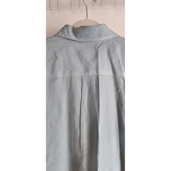 Indigo Palms Denim Company‎ plaid blue short sleeve button up shirt Sz XL - Picture 6 of 6